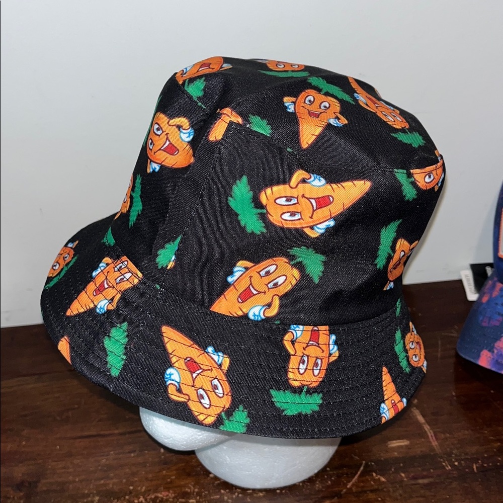 Black New Jannik Sinner Tennis Carrot Juicer French Open Bucket Hat Cap US Open
